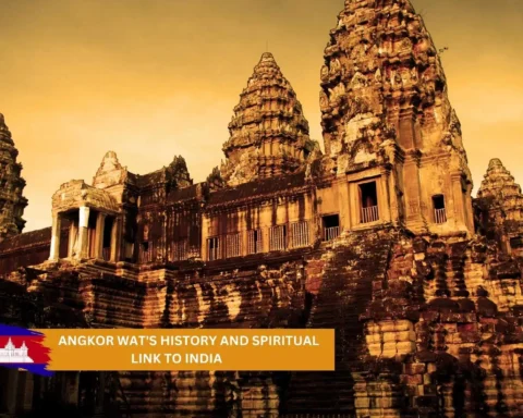 Angkor Wat's history and spiritual link to India