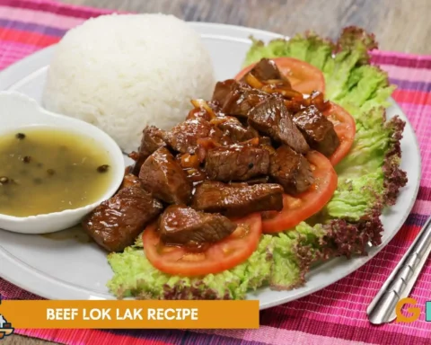 Beef lok lak recipe
