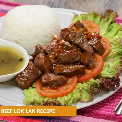 Beef lok lak recipe