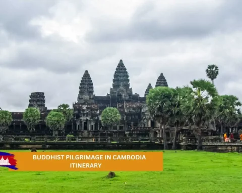 Buddhist pilgrimage in Cambodia itinerary