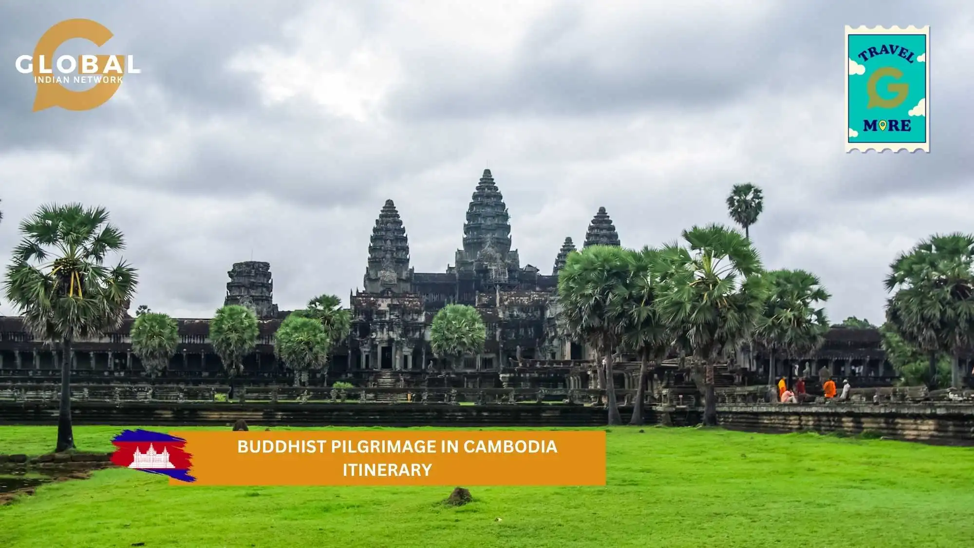 Buddhist pilgrimage in Cambodia itinerary