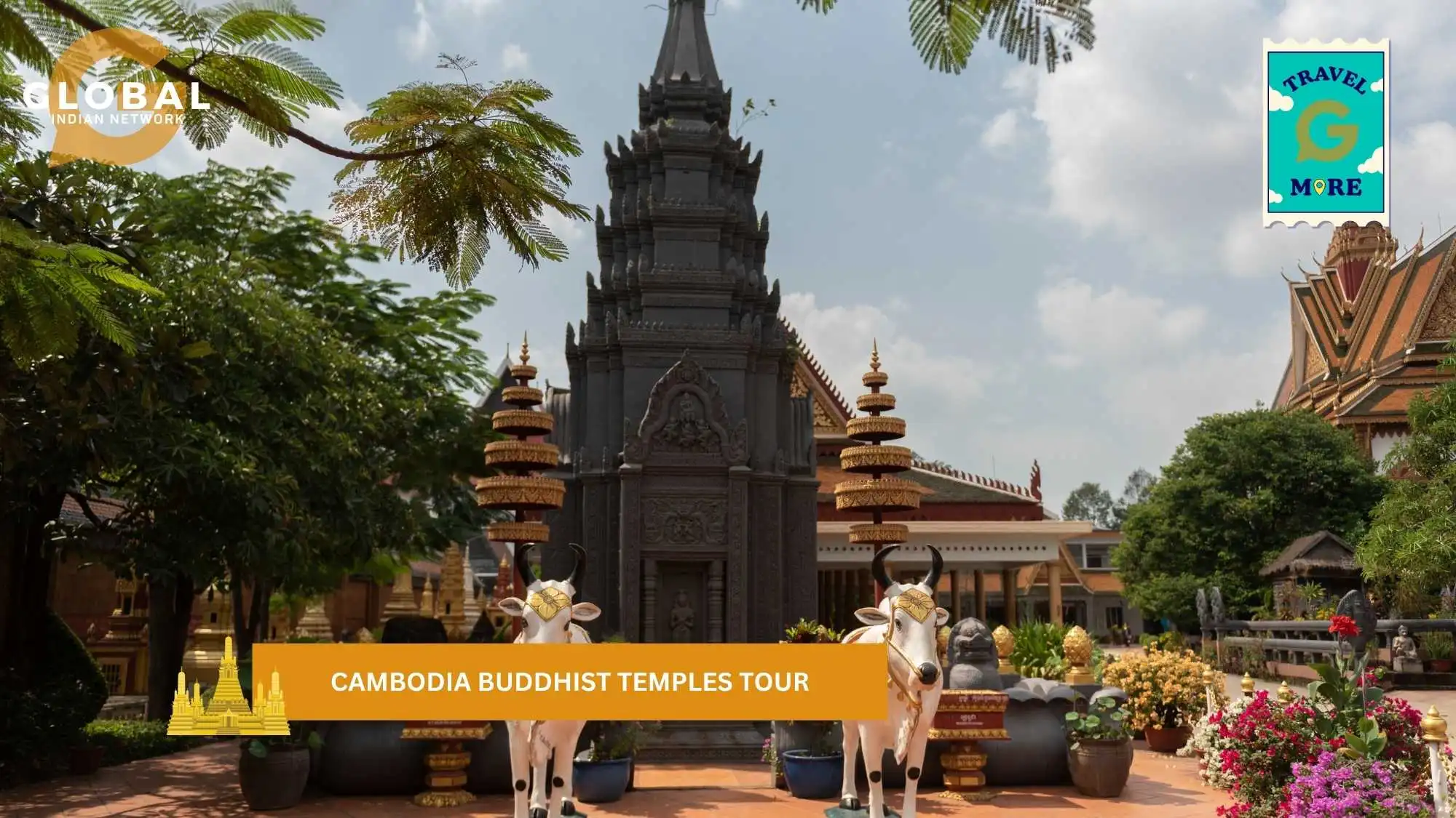 Cambodia Buddhist temples tour