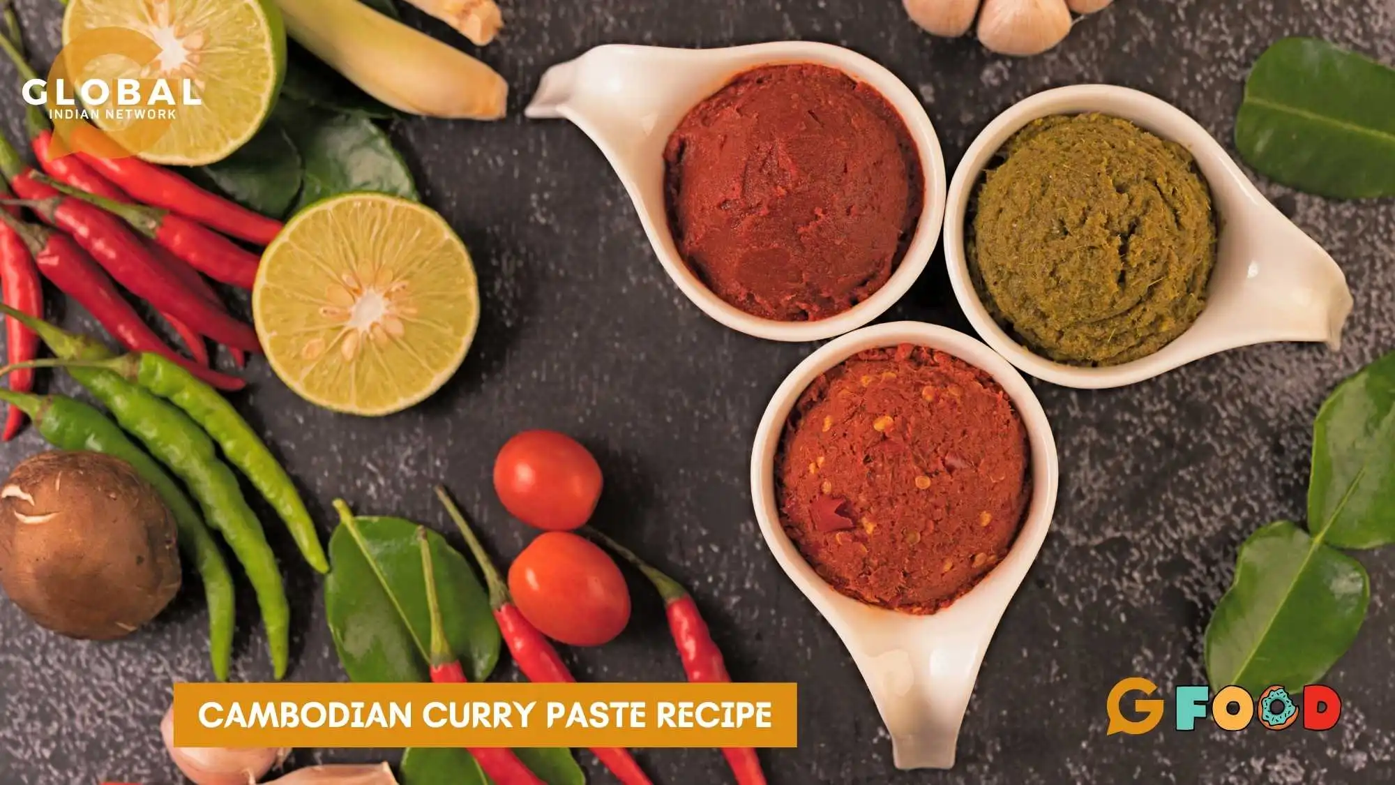 Cambodian curry paste recipe