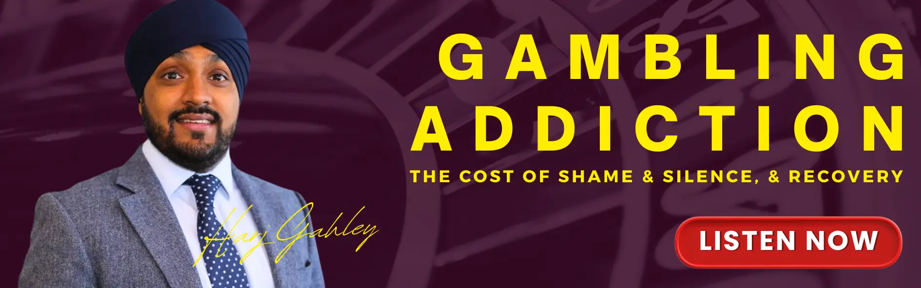 Harj Gahley Against the Odds CTA