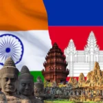 Historical connection between India and Cambodia