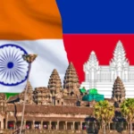 Historical connection between India and Cambodia