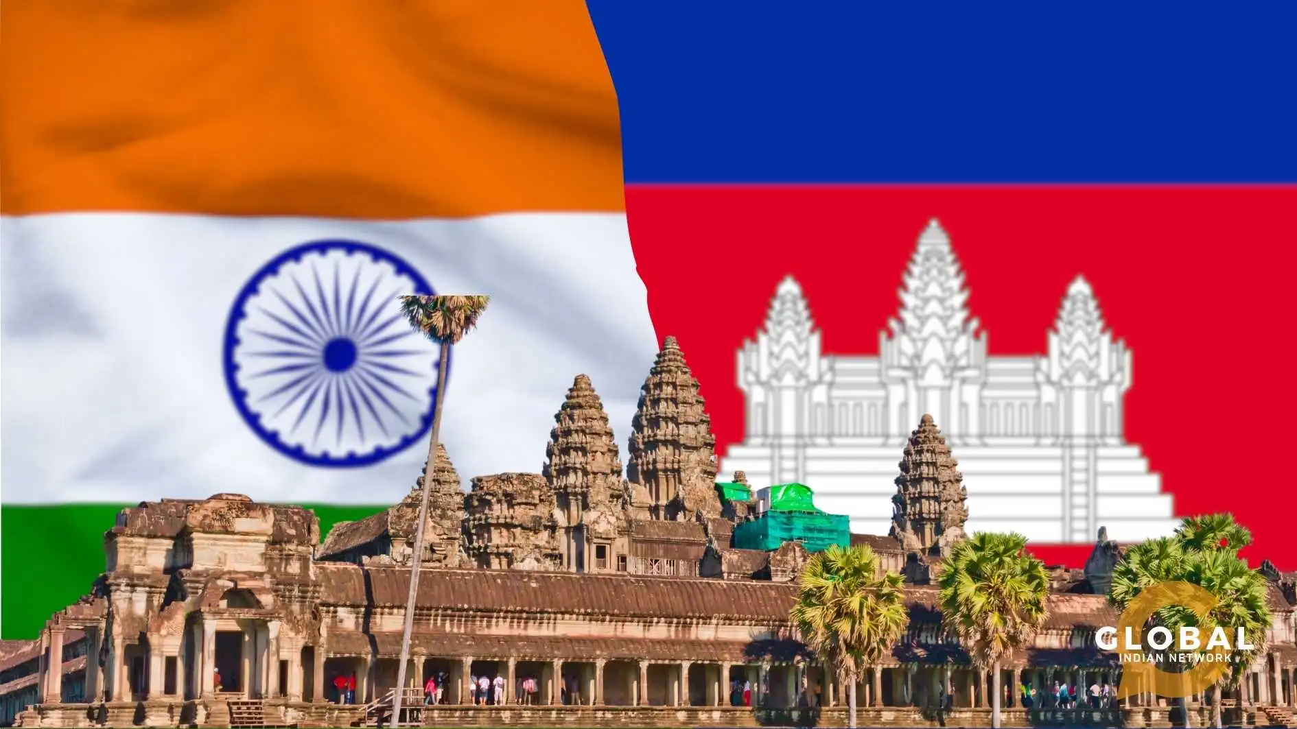 Historical connection between India and Cambodia