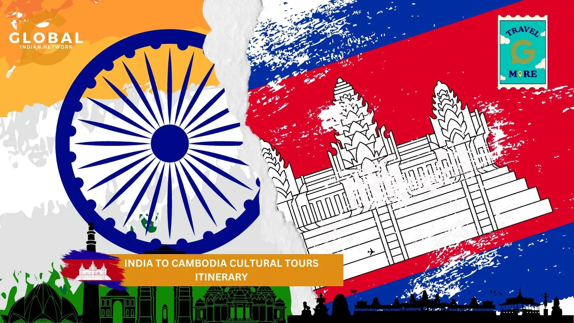 India to Cambodia cultural tours itinerary