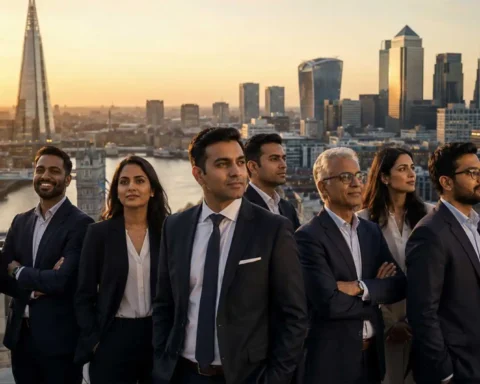 Indian professionals in London