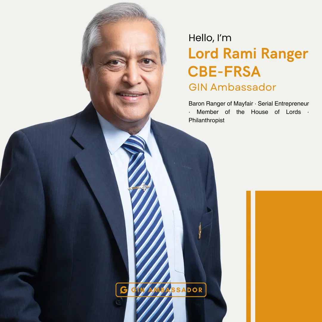 Lord Rami Ranger CBE-FRSA - Global Indian Network