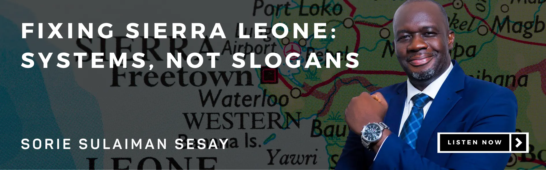 Sorie Sulaiman Sesay Game Changers CTA