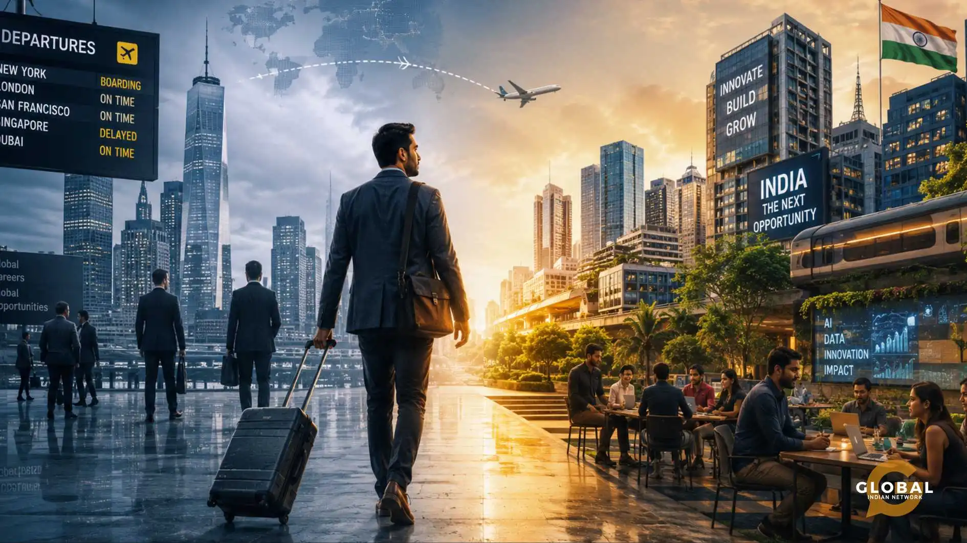 reverse migration of Indian professionals