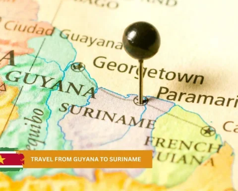 travel from guyana to suriname