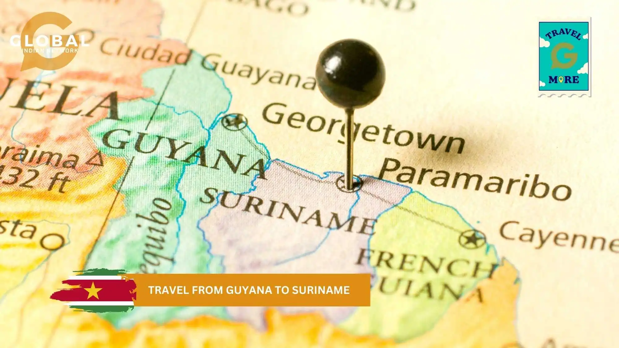 travel from guyana to suriname